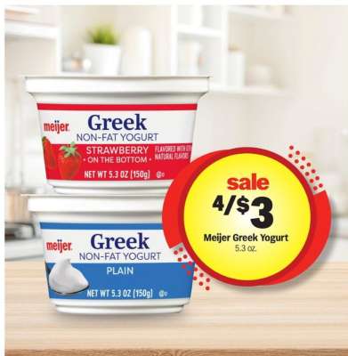 Meijer Greek Yogurt
