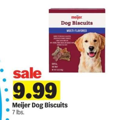 Meijer Dog Biscuits