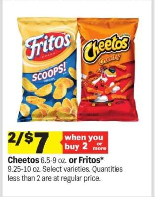 Cheetos or Fritos