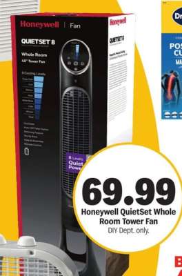 Honeywell Quietset Whole Room Tower Fan*