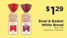 Bowl & Basket White Bread