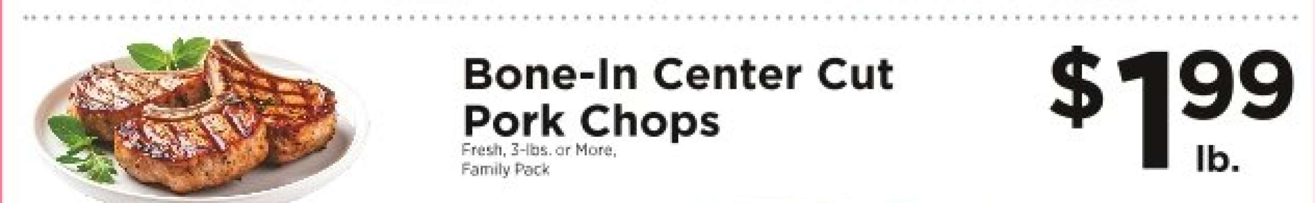 Bone-In Center Cut Pork Chops