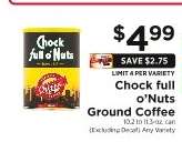 Chock full O'Nuts Ground Coffee