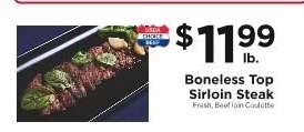 Boneless Top Sirloin Steak