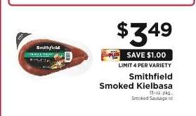 Smithfield Smoked Kielbasa