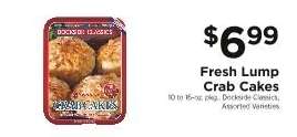 Fresh Lump Crab Cakes