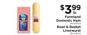 Farmland Domestic Ham & Bowl & Basket Liverwurst