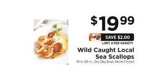 Wild Caught Local Sea Scallops