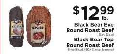 Black Bear Roast Beef