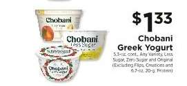 Chobani Greek Yogurt