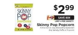 Skinny Pop Popcorn