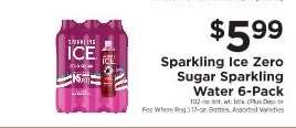 Sparkling Ice Zero Sugar Sparkling Water 6-Pack