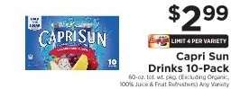 Capri Sun Drinks 10-Pack