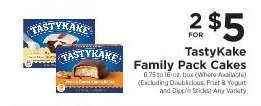 TastyKake Family Pack Cakes