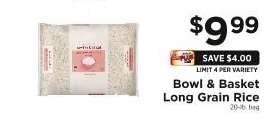 Bowl & Basket Long Grain Rice