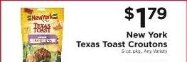 New York Texas Toast Croutons