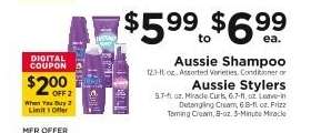 Aussie Shampoo or Aussie Stylers