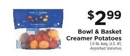 Bowl & Basket Creamer Potatoes