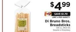 Di Bruno Bros. Breadsticks