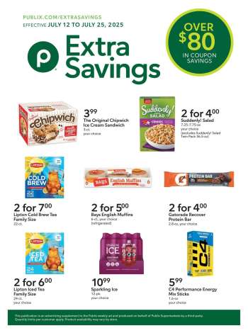 Publix Flyer - 07/12/2025 - 07/25/2025.