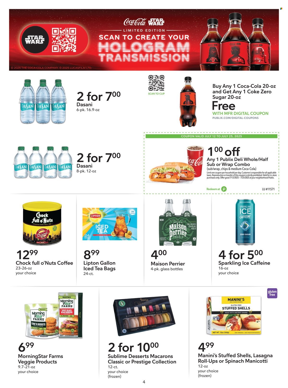 Publix ad - 07/12/2025 - 07/25/2025. Page 4