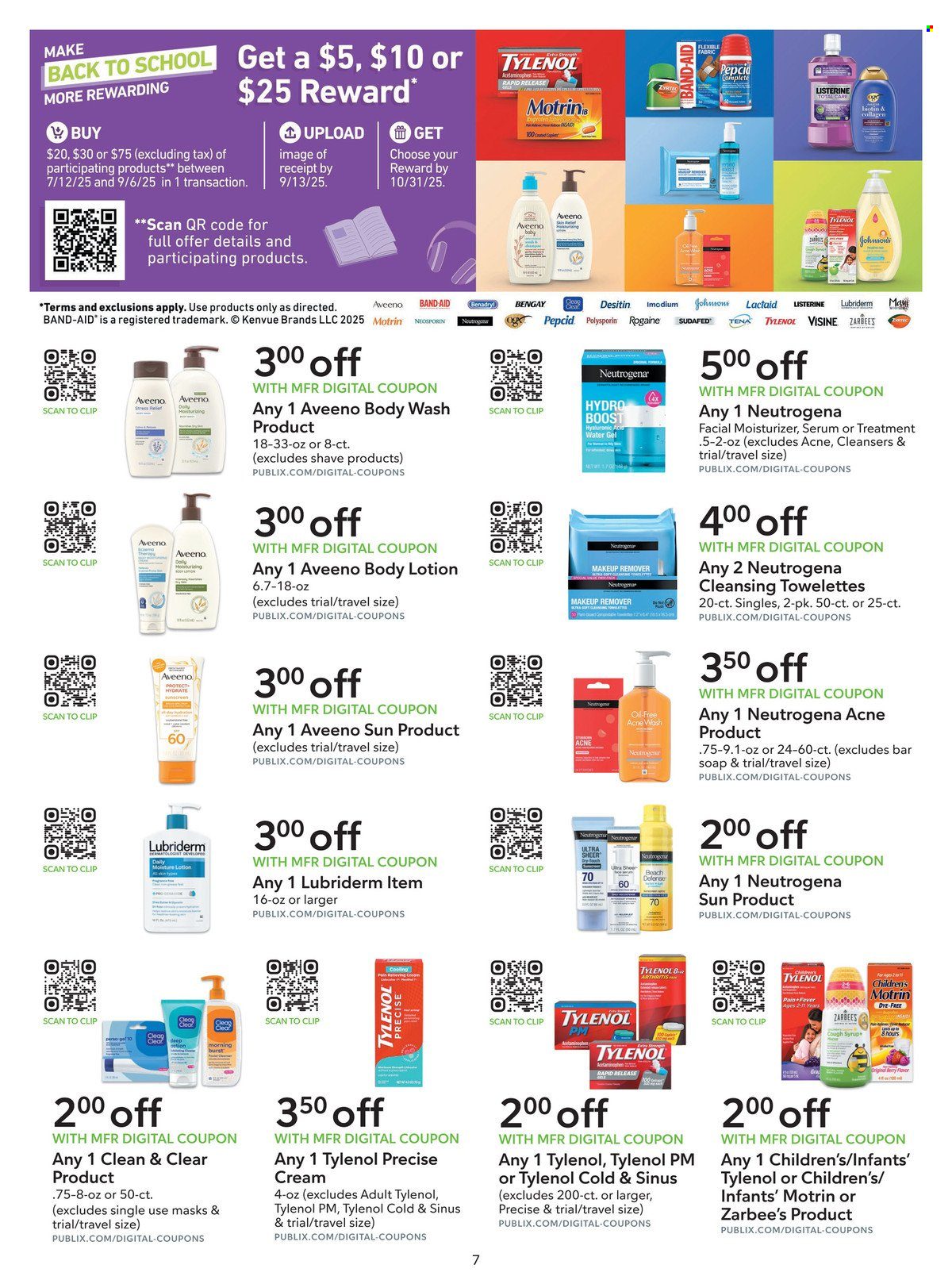 Publix ad - 07/12/2025 - 07/25/2025. Page 7