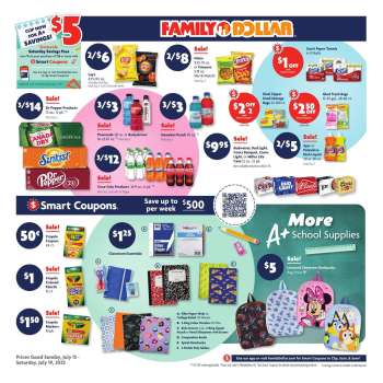 Family Dollar Flyer - 07/13/2025 - 07/19/2025.