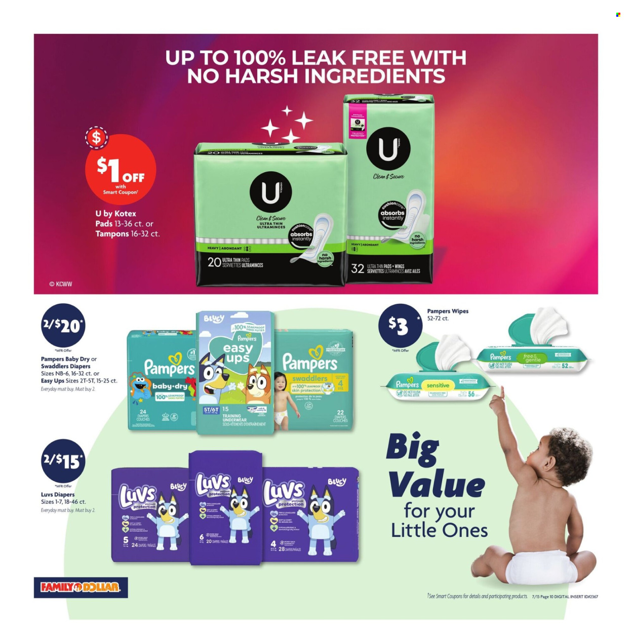 Family Dollar ad - 07/13/2025 - 07/19/2025. Page 8