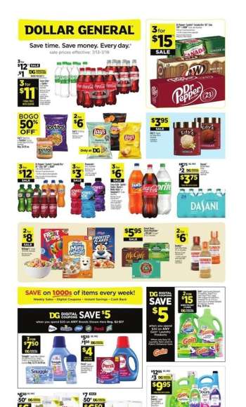 Dollar General Flyer - 07/13/2025 - 07/19/2025.