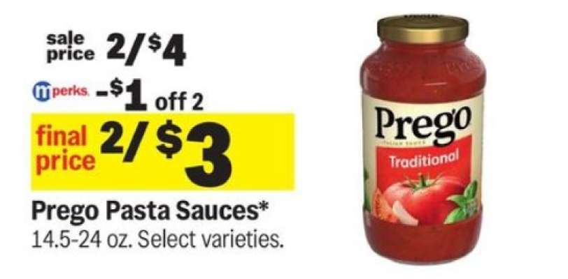 Prego Pasta Sauces*
