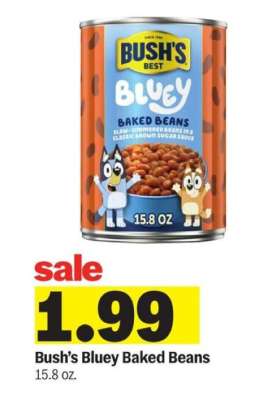 Bush's Bluey Baked Beans
