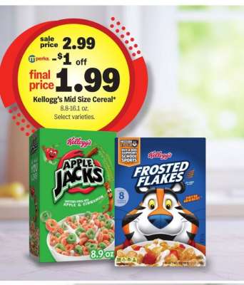 Kellogg’s Mid Size Cereal