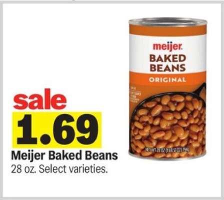 Meijer Baked Beans