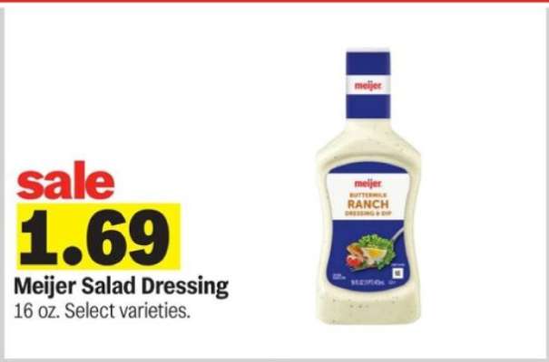 Meijer Salad Dressing