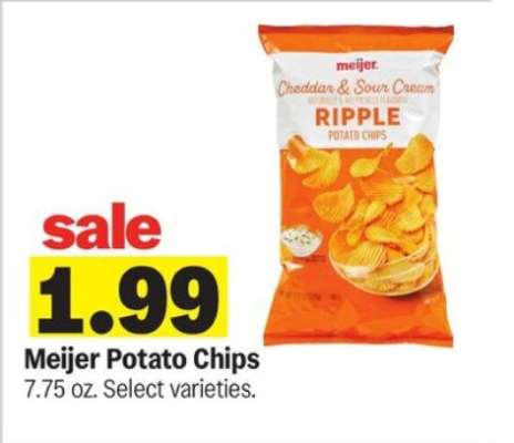 Meijer Potato Chips