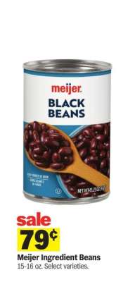 Meijer Ingredient Beans