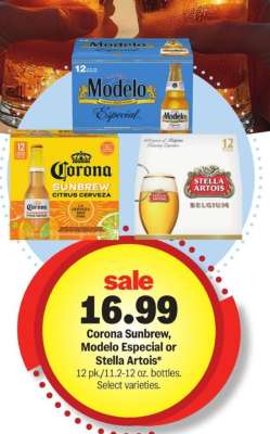 Corona Sunbrew, Modelo Especial or Stella Artois