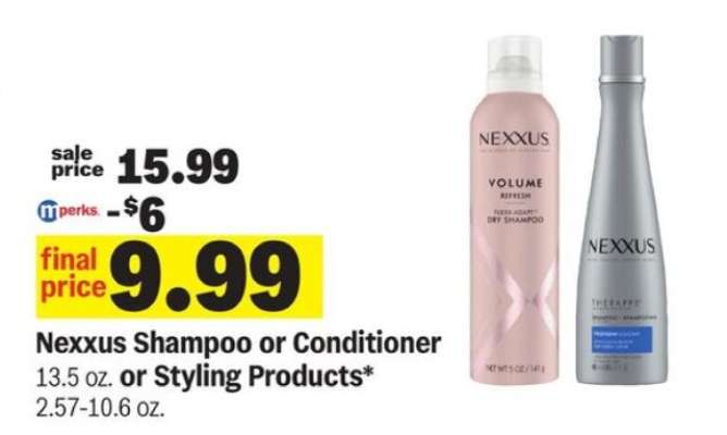 Nexxus Shampoo or Conditioner