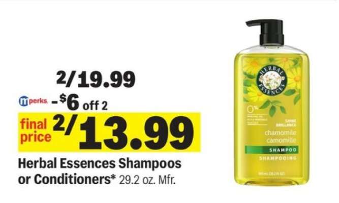Herbal Essences Shampoos or Conditioners*