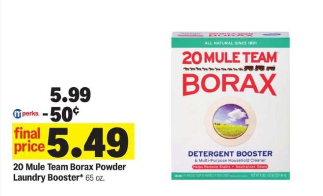 20 Mule Team Borax Powder Laundry Booster*