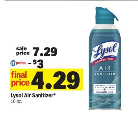 Lysol Air Sanitizer