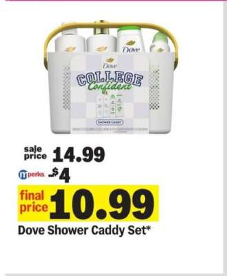 Dove Shower Caddy Set