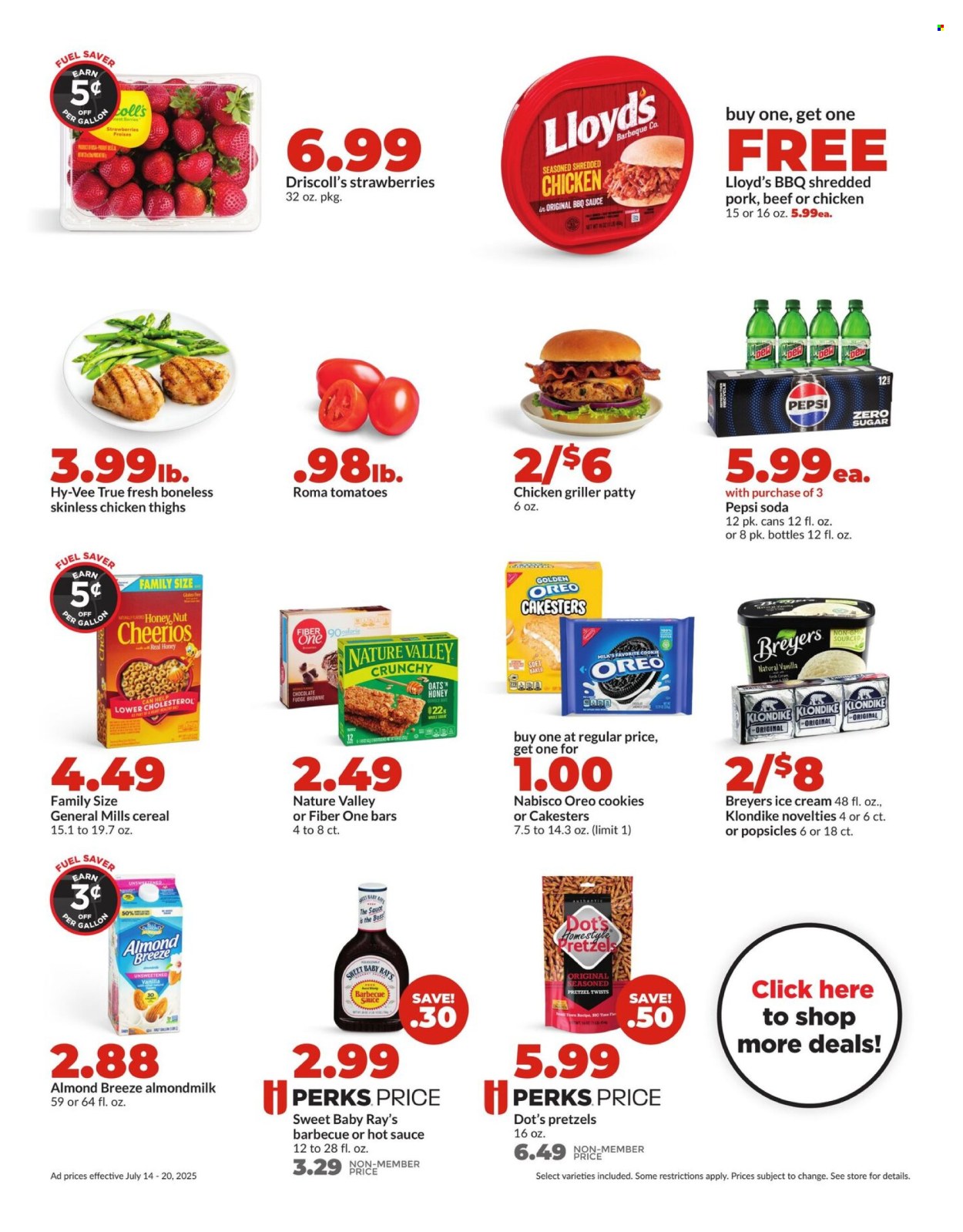 Hy-Vee ad - 07/14/2025 - 07/20/2025. Page 2