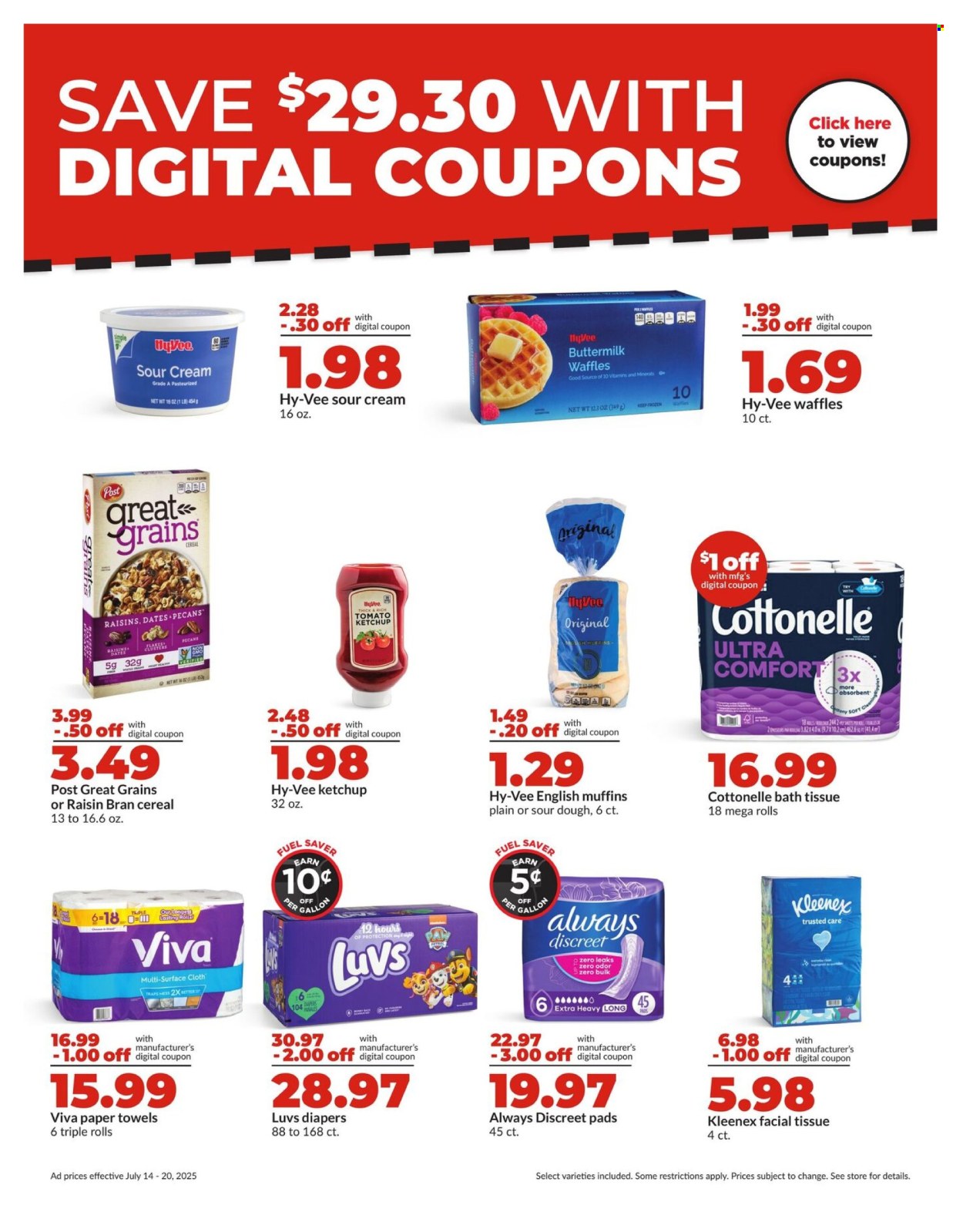 Hy-Vee ad - 07/14/2025 - 07/20/2025. Page 5