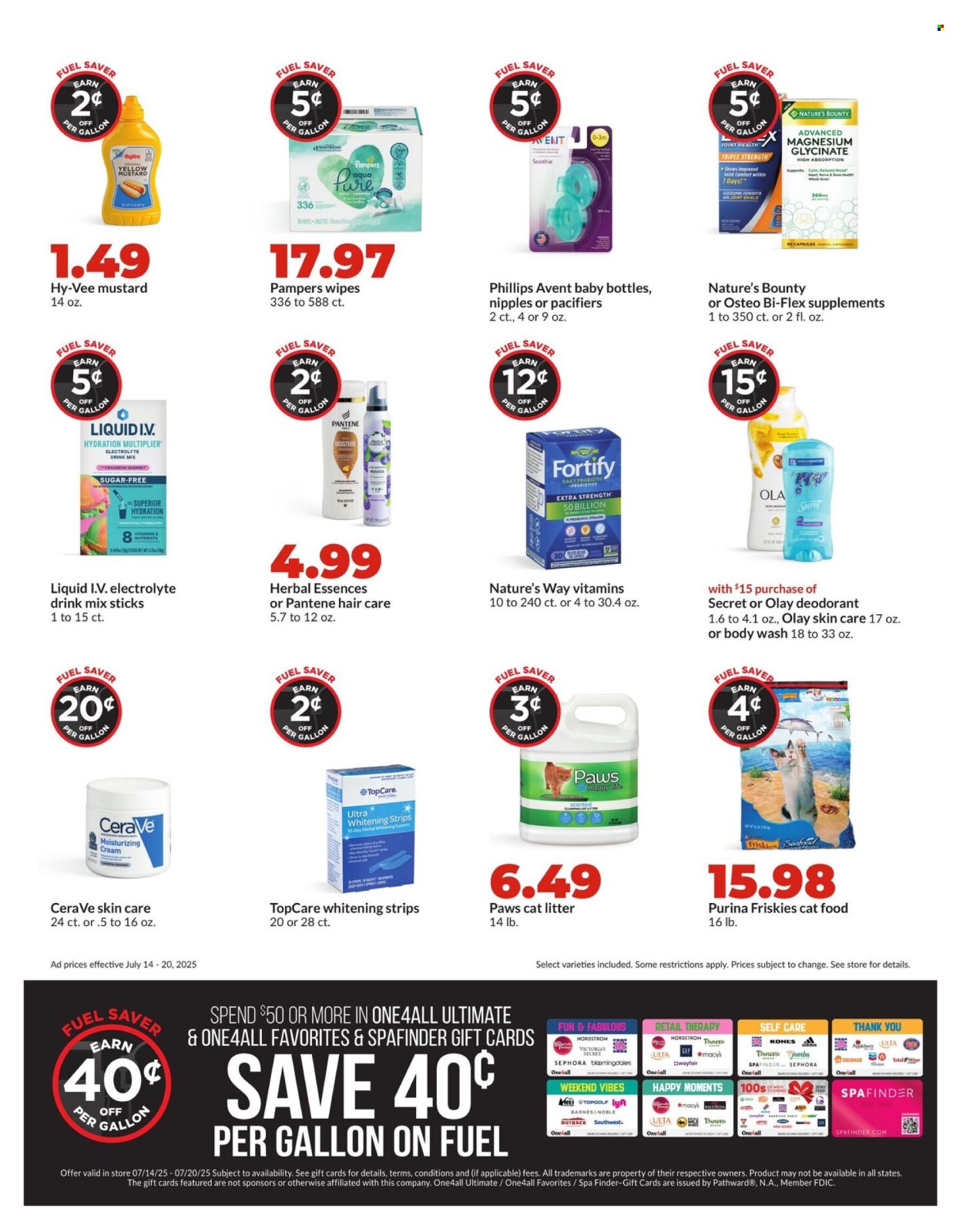 Hy-Vee ad - 07/14/2025 - 07/20/2025. Page 8