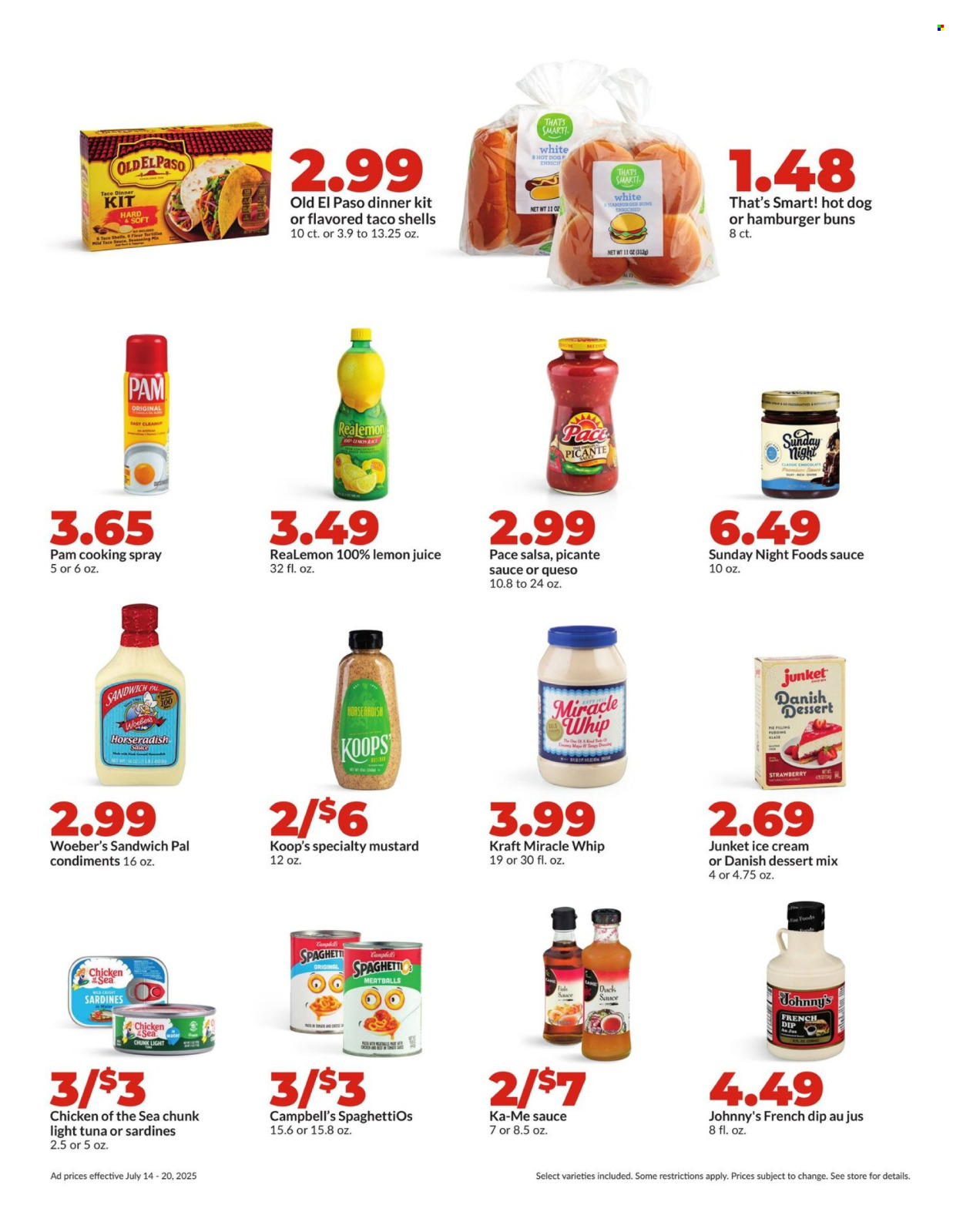 Hy-Vee ad - 07/14/2025 - 07/20/2025. Page 19