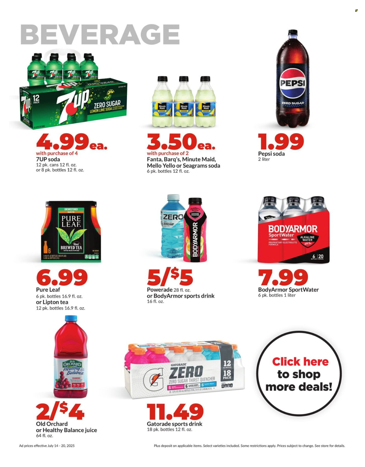 Hy-Vee ad - 07/14/2025 - 07/20/2025. Page 22