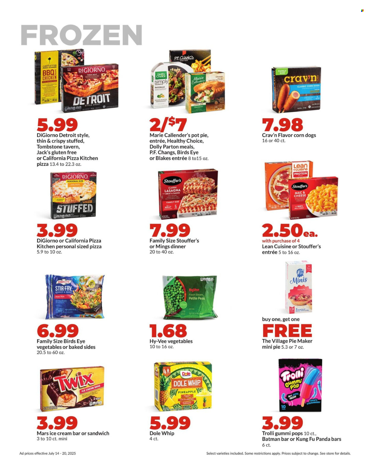 Hy-Vee ad - 07/14/2025 - 07/20/2025. Page 24