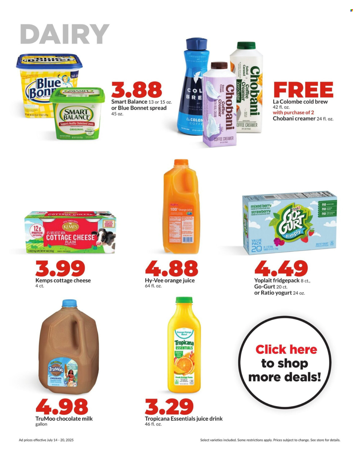 Hy-Vee ad - 07/14/2025 - 07/20/2025. Page 25