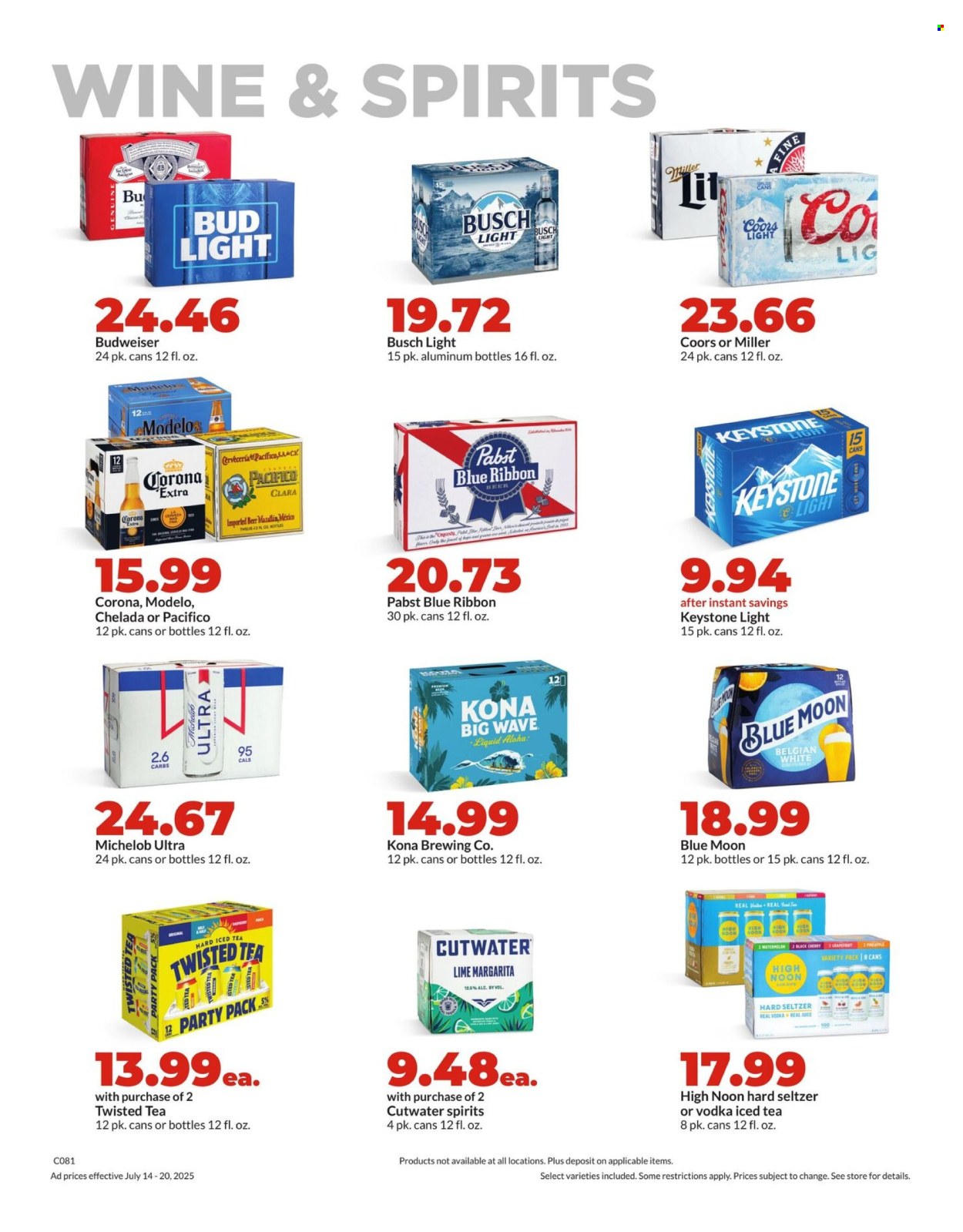 Hy-Vee ad - 07/14/2025 - 07/20/2025. Page 32